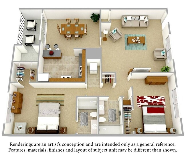 2 Bedroom - Weblin Place