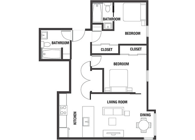 Floorplan - The Watercooler Apartments