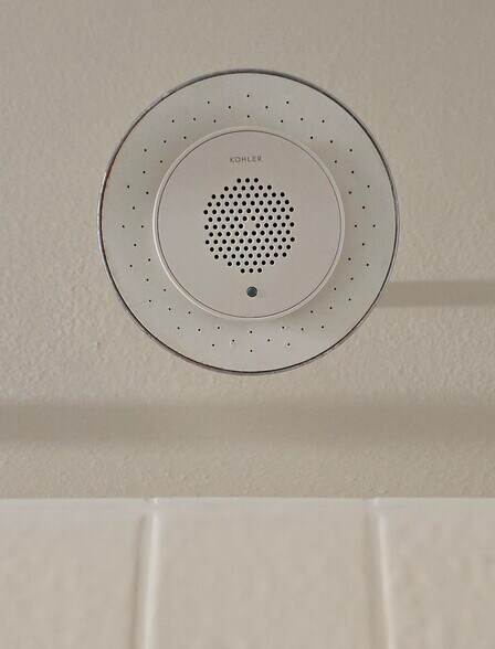 Bluetooth speaker built into shower head - 994 38 1/2 Ave W