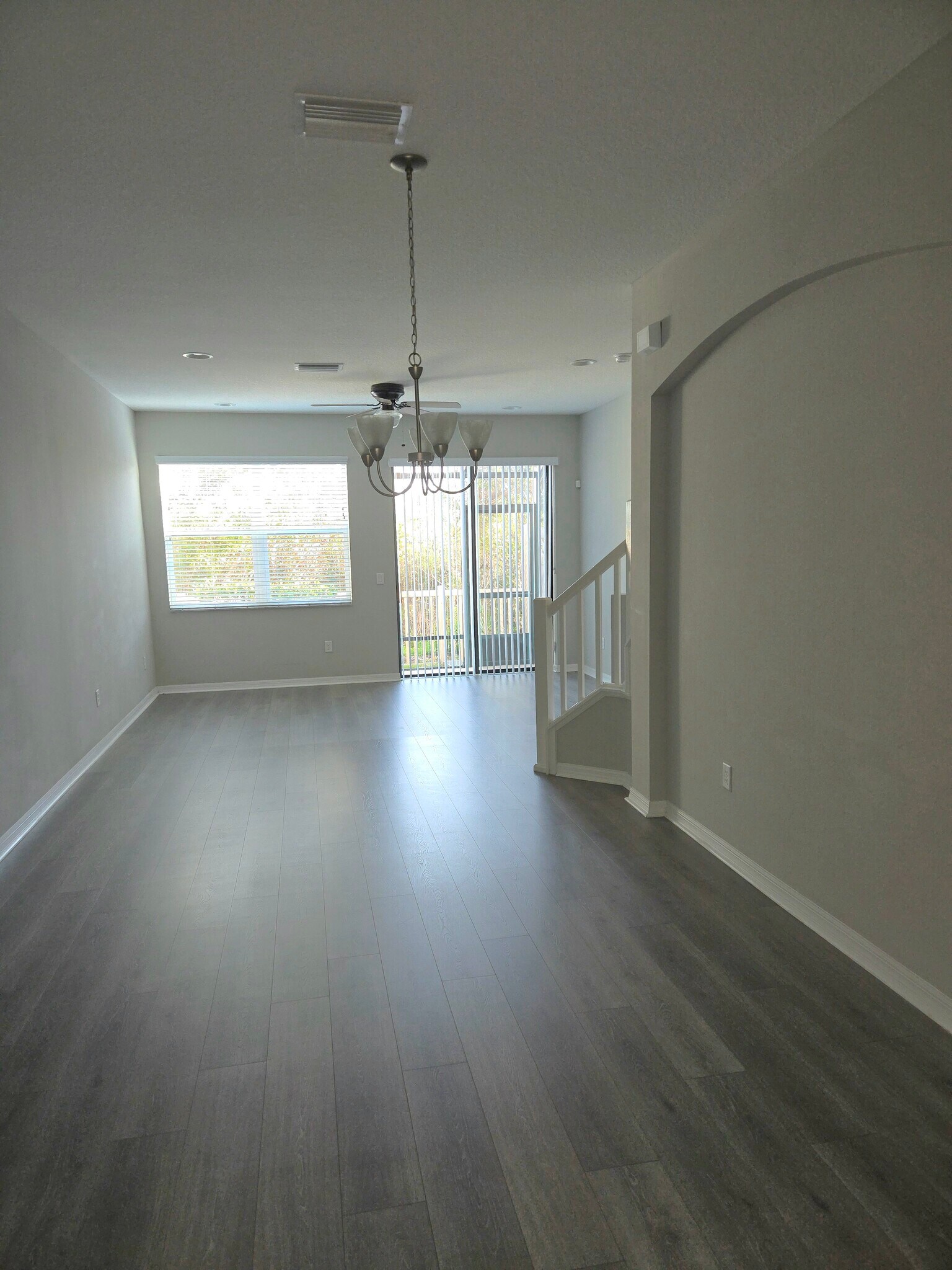 Dining/living room area overlooking conservation. - 30149 Southwell Ln