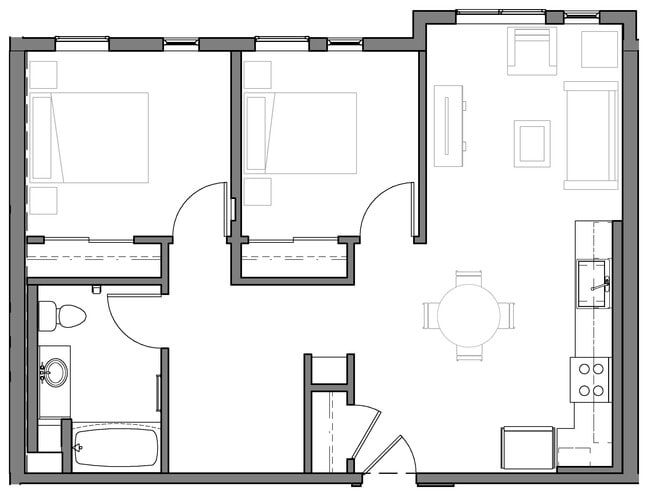 Floorplan - Pleasant Grove Apartments