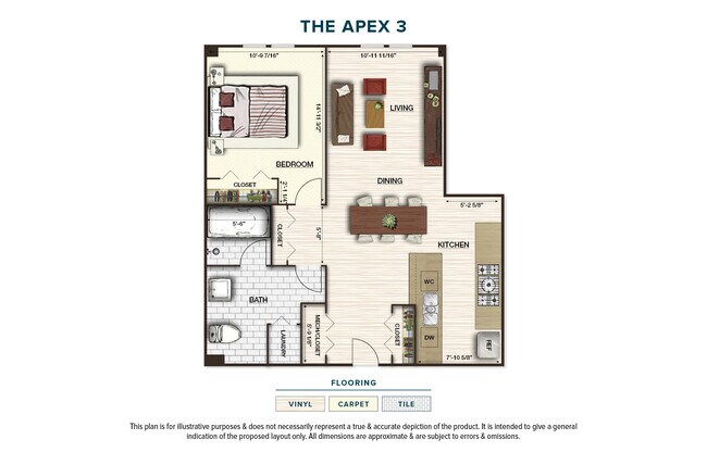 Floorplan - The Pinnacle @ 65