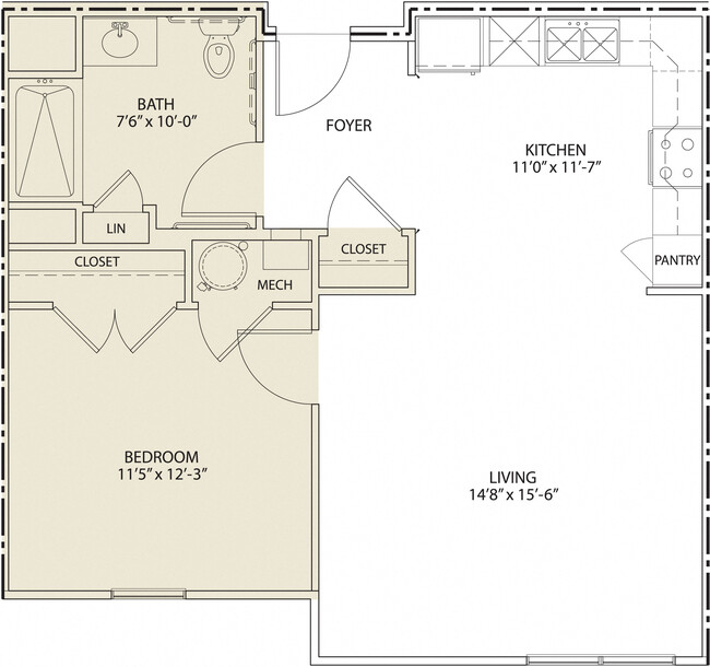 Floorplan - Foster Pointe