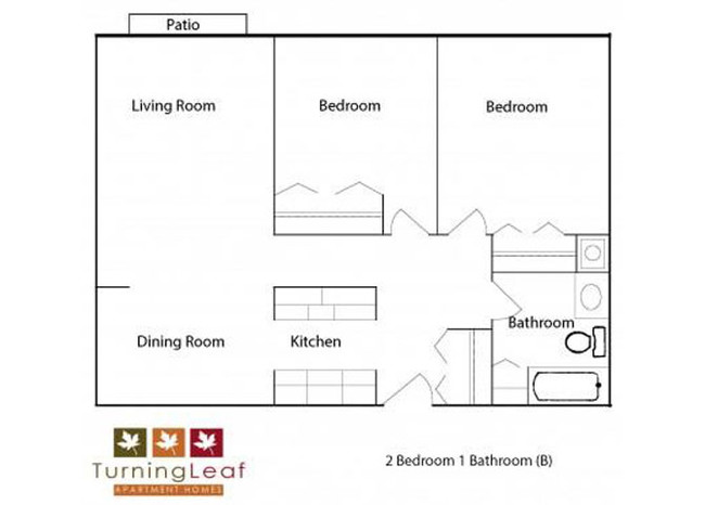 Floorplan - Dakota Ridge Apartments