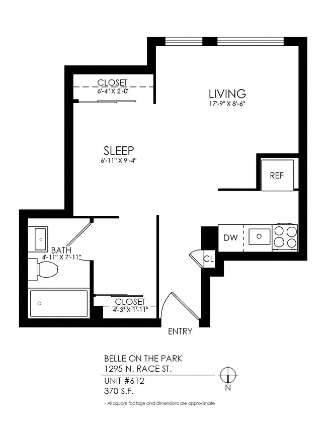 Floorplan - Belle on the Park