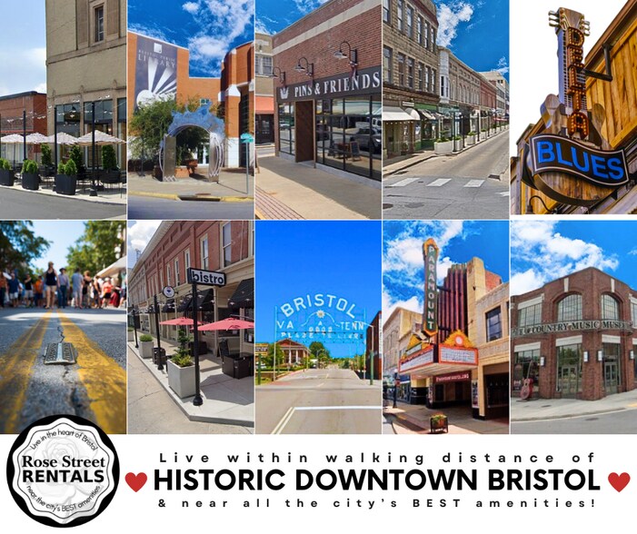 Excellent Location! Live w/in walking distance of lovely historic downtown Bristol! - 600 6th St