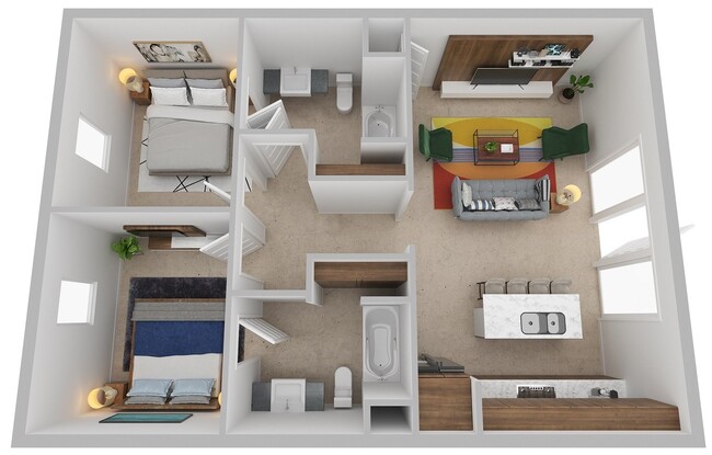 Floorplan - Youngtown Flats