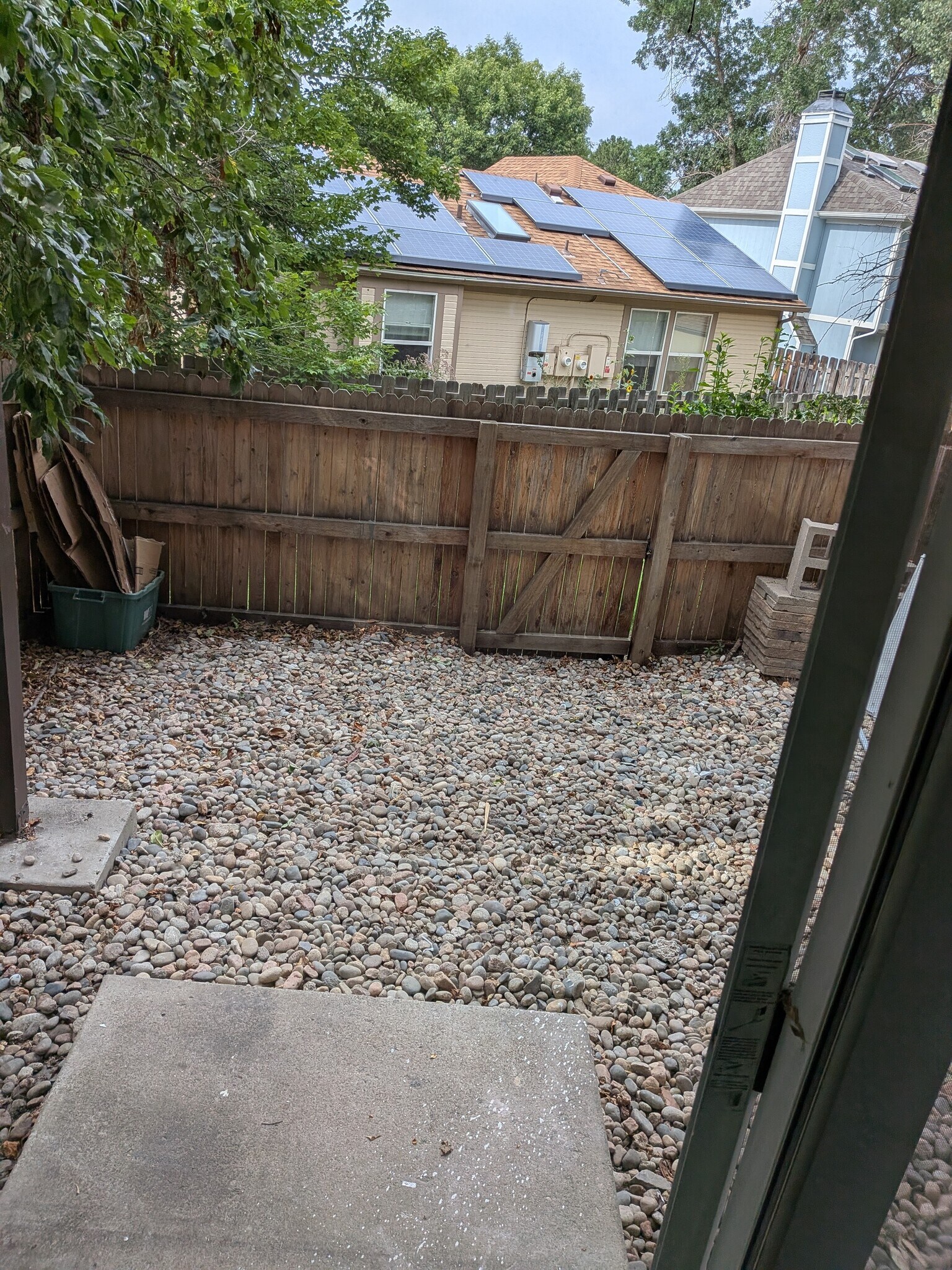 Backyard - 1217 South Flower Circle