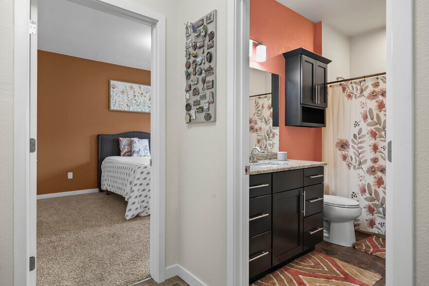 Main floor bed and bath - 630 Big Stone Trl