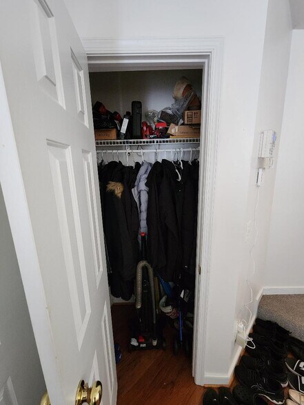 Downstairs closet - 4205 Riding Place Rd