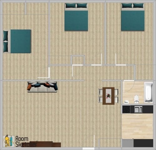 Floorplan - Emeis Park Apartments