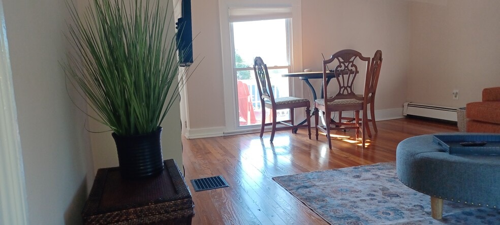 Refished hardwood floors - 205 Douglas Avenue