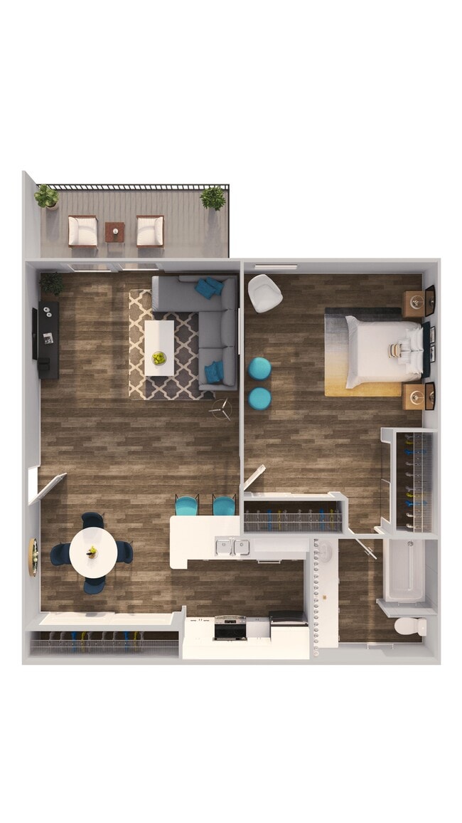 Floorplan - San Regis Apartments