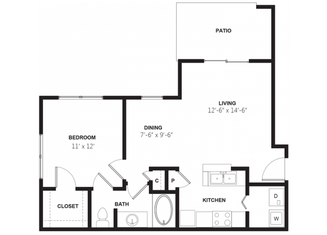 Floorplan - Woodland Park