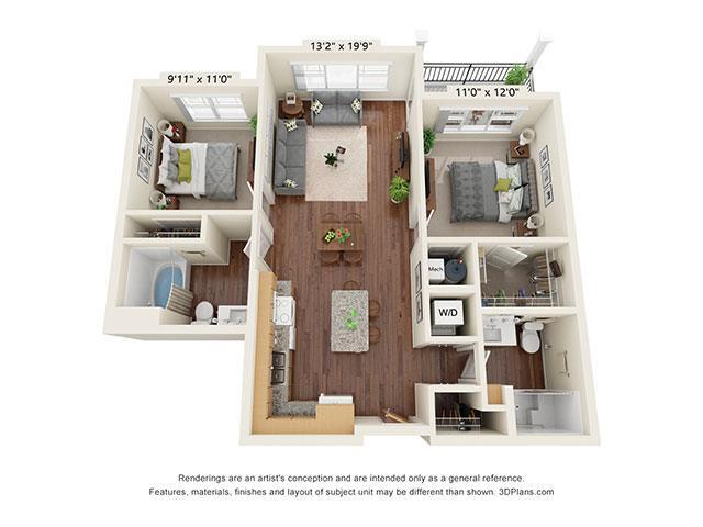 Floorplan - Covington Crossings 55+ Senior Living