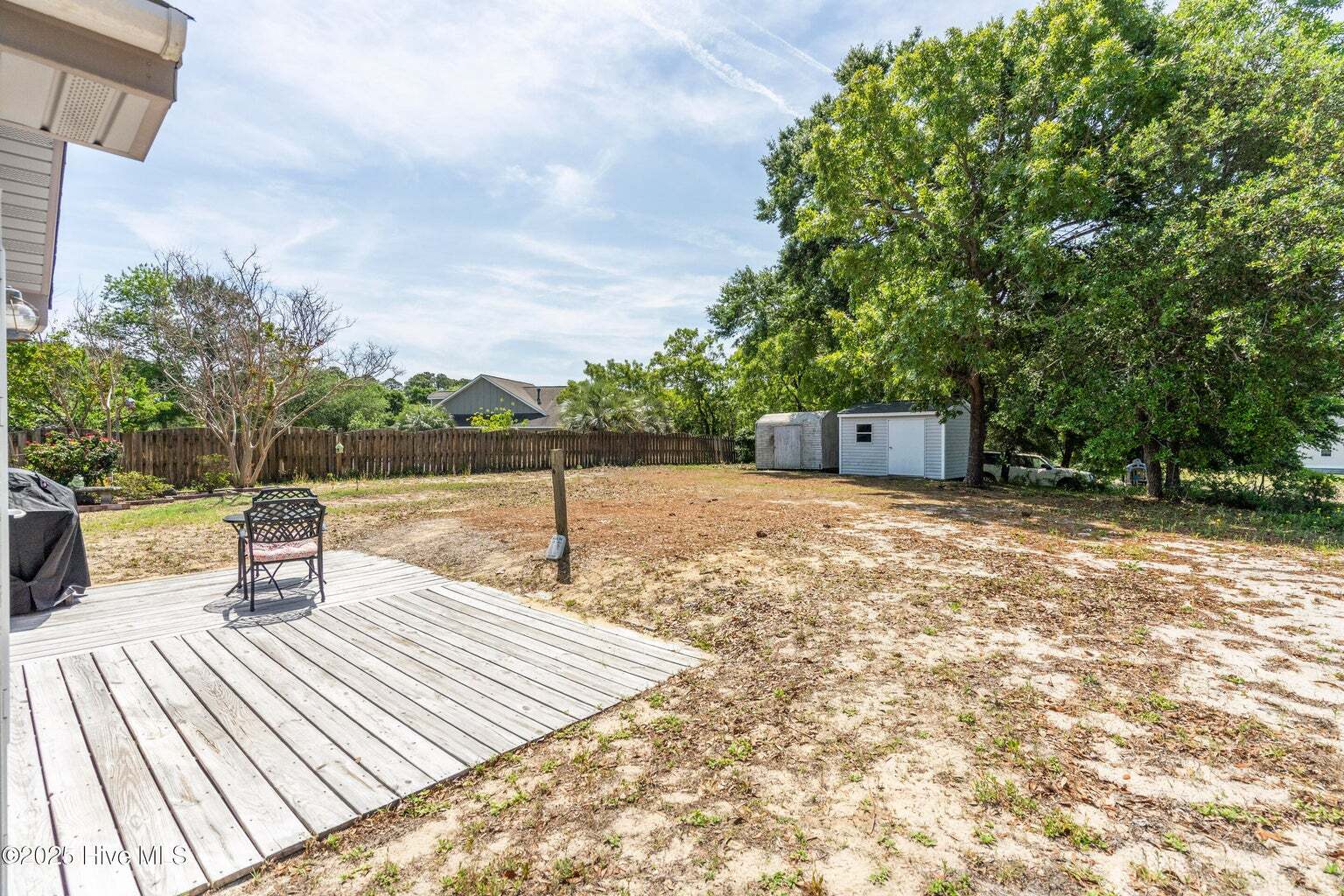 Backyard - 606 Manassas Dr