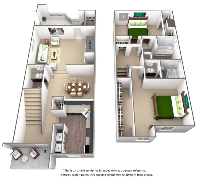 Floorplan - The Willows on Rosemeade