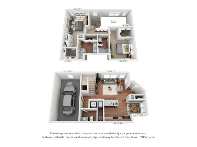 Floorplan - Ironhorse Apartments