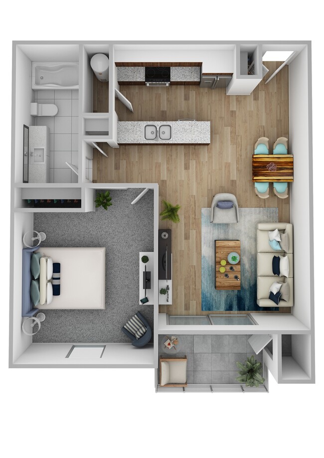 Floorplan - Newberry Square Apartments