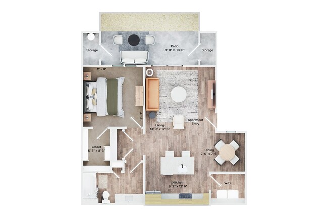 Floorplan - The Aster at Mountain Vista