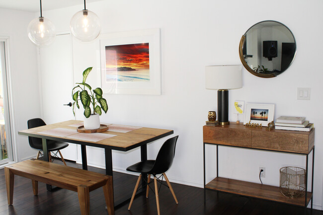 Dining Area, which doubles as a WFH desk - 1315 Stanford St