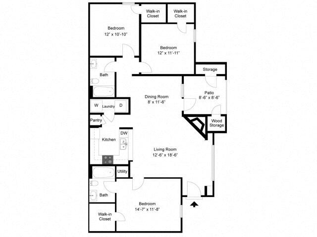 Floorplan - Village at Caldwell Mill