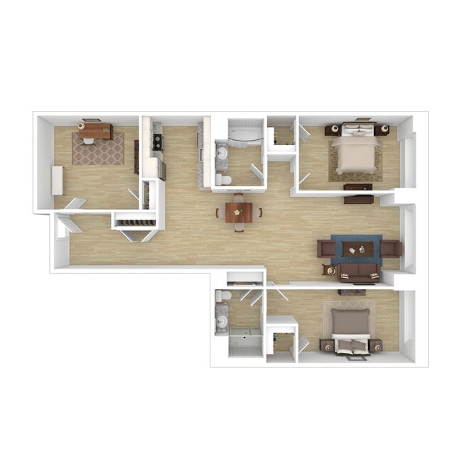 Floorplan - Residences at Mill 8 and 10 (A 55+ Senior Community)
