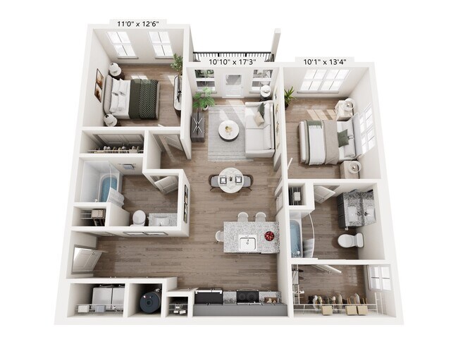 Floorplan - Montage West Lafayette
