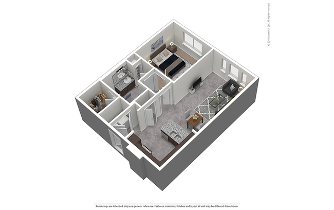 Floorplan - Cortland Oak Lawn