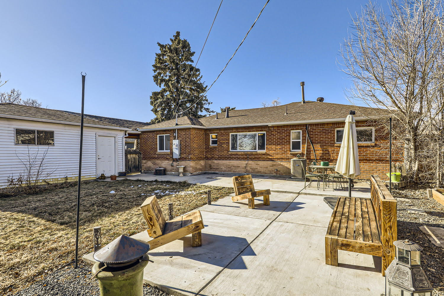 Backyard is ready for entertaining! - 9420 Gail Ct