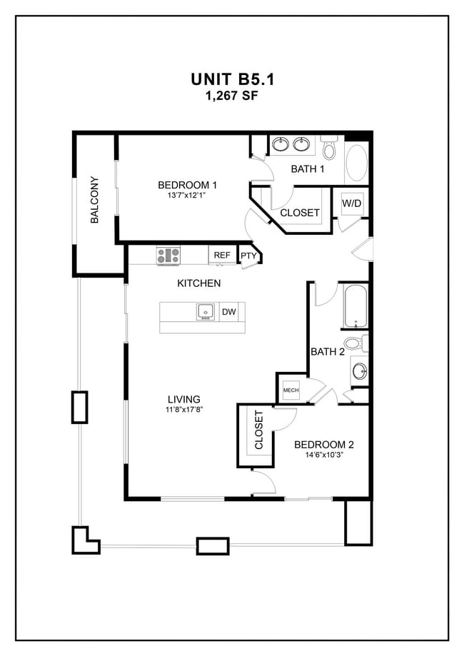 Floorplan - Olympus Chandler at the Park