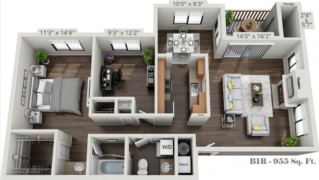 Floorplan - Park Lake at Walnut Creek