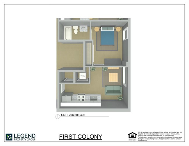 Floorplan - First Colony Flats