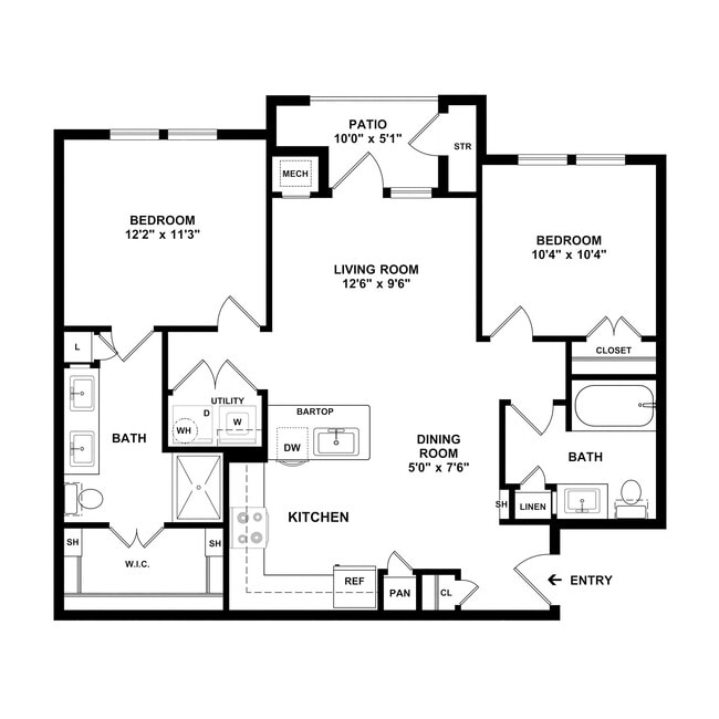 Floorplan - Palladium McKinney