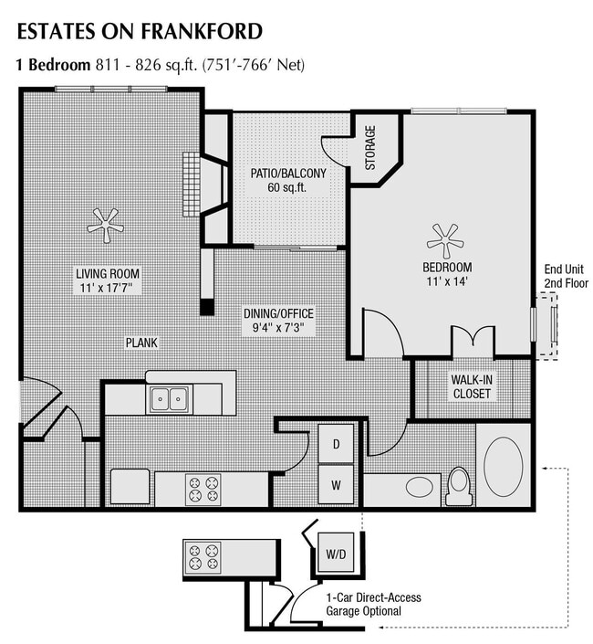 Floorplan - Estates On Frankford