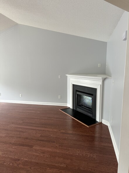Living room fireplace - 1524 Hawkcrest Ln