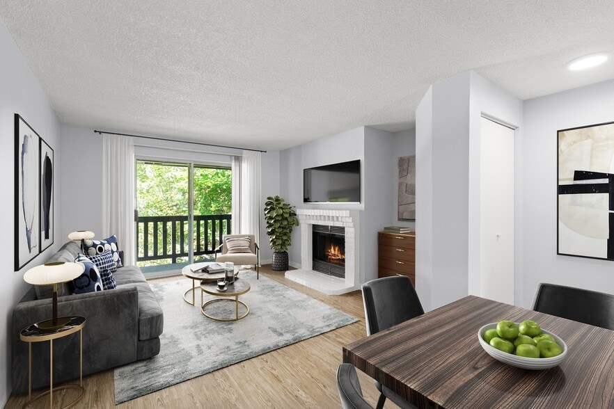 Renovated Living Room - Avana West Hill