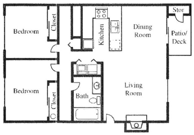 Floorplan - Aspen Ridge Apartment