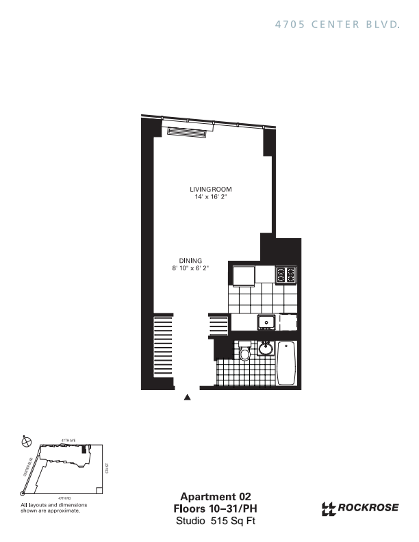 Floorplan - 4705 Center Boulevard