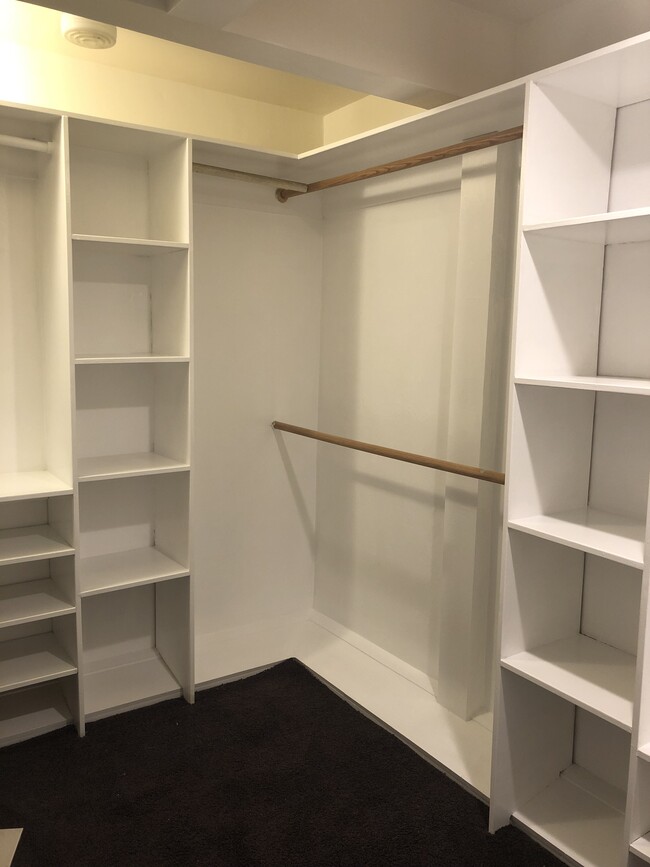 Primary bedroom large walk in closet - 11670 W Sunset Blvd