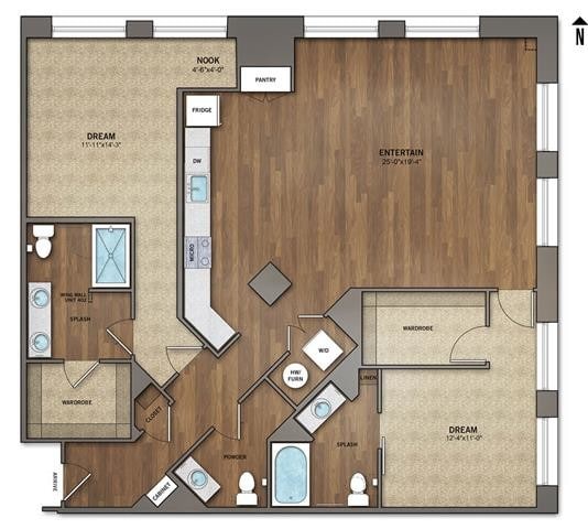 Floorplan - The Citizens Condominiums