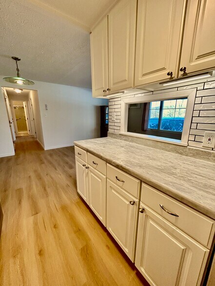 New kitchen backsplash and countertops - 5011 Nob Hill Dr