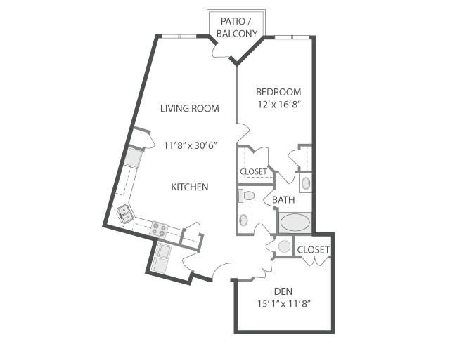 Floorplan - AMLI Lindbergh