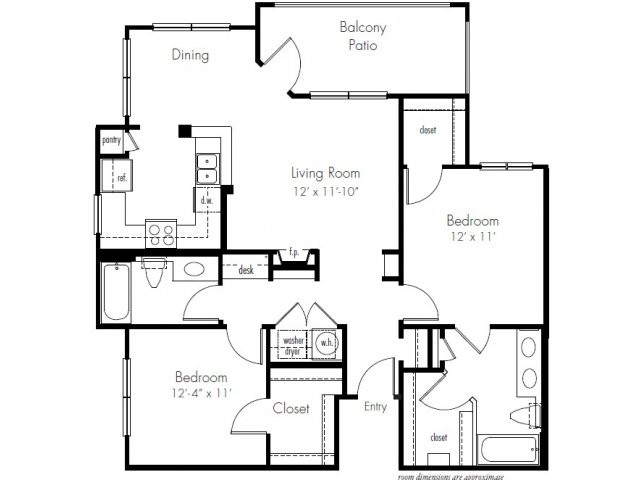 Floorplan - The Palms at Briarwood