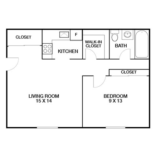 Floorplan - Royal Crest Marlboro Apartment Homes