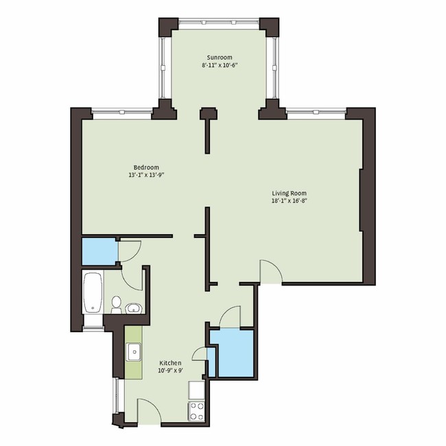 Floorplan - 5049 S. Drexel Boulevard