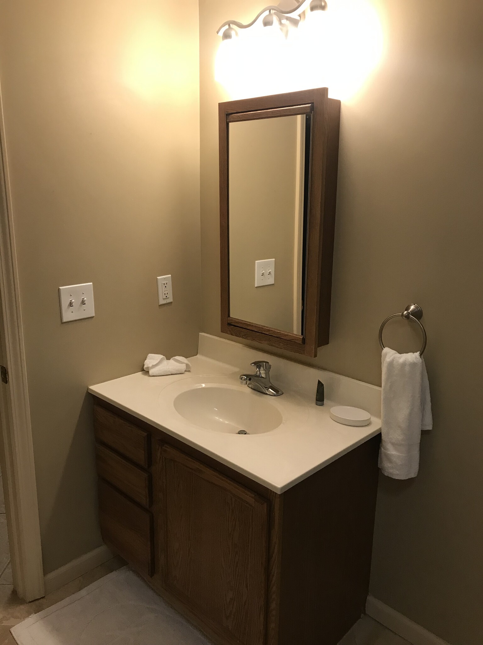 Bath vanity - 107 Cass St