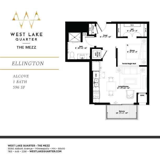 Floorplan - The Mezz at West Lake Quarter