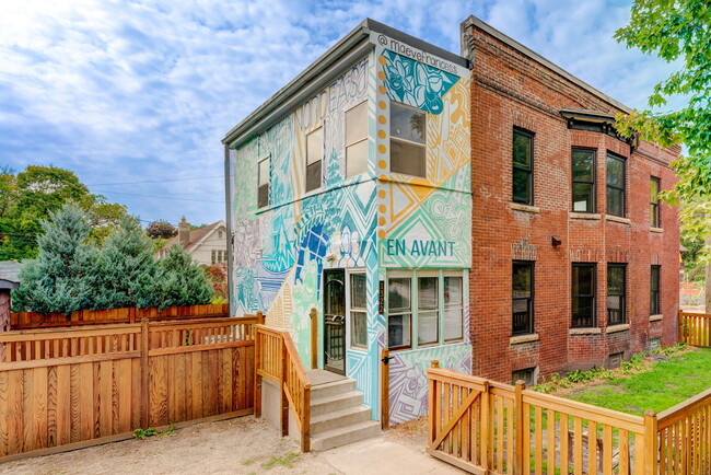Fenced in back yard - 1322 NE Lowry Ave