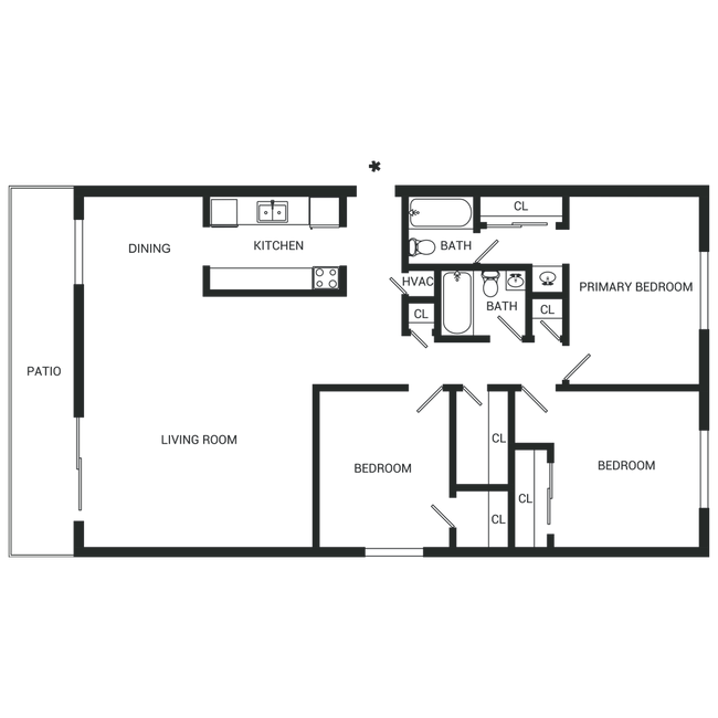 Floorplan - Weston Park Apartments